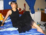 Sleeper in a dress